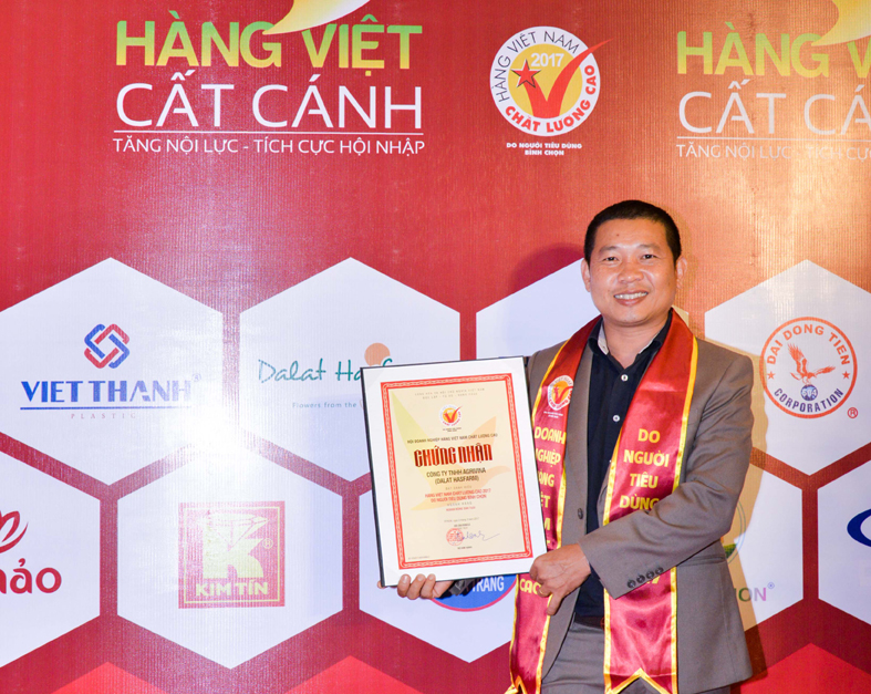 Dalat Hasfarm 5 năm liền đạt danh hiệu HVNCLC