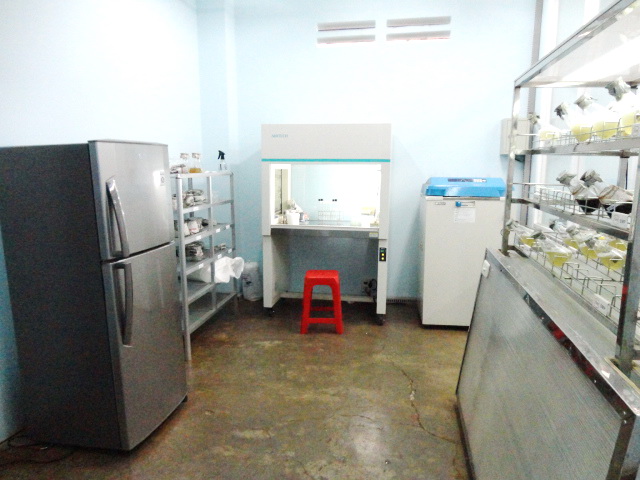 The laboratory in Daron is official operated