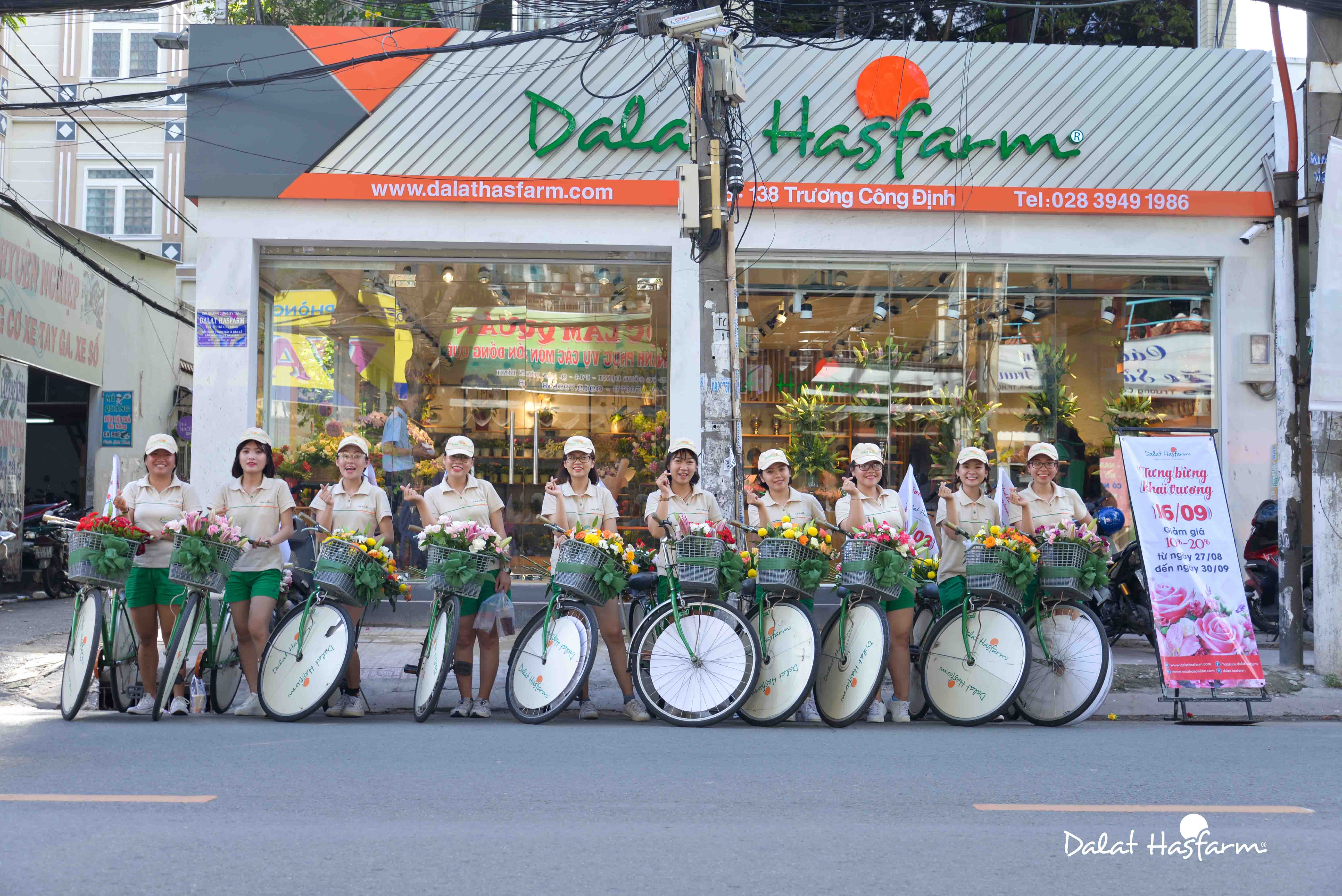 DALAT HASFARM TO OPEN A NEW FLOWER SHOP IN TAN BINH DISTRICT, HCMC.